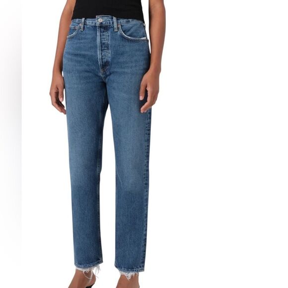 Agolde High Rise Women Jeans - Blue - Picture 3 of 10